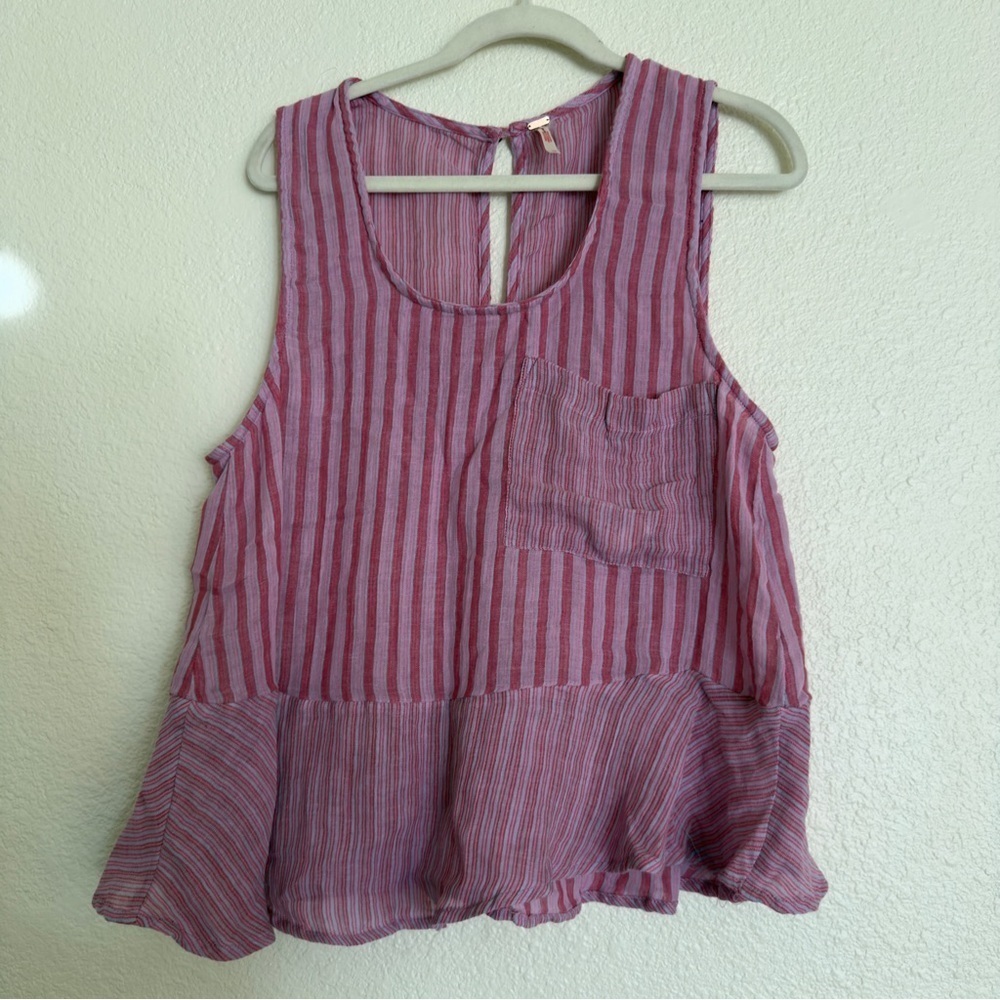 Free People Top Annabelle Rose Pink Co-Ord - Picture 2 of 9